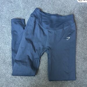GYMSHARK S SWEAT SEAMLESS BLUE Leggings